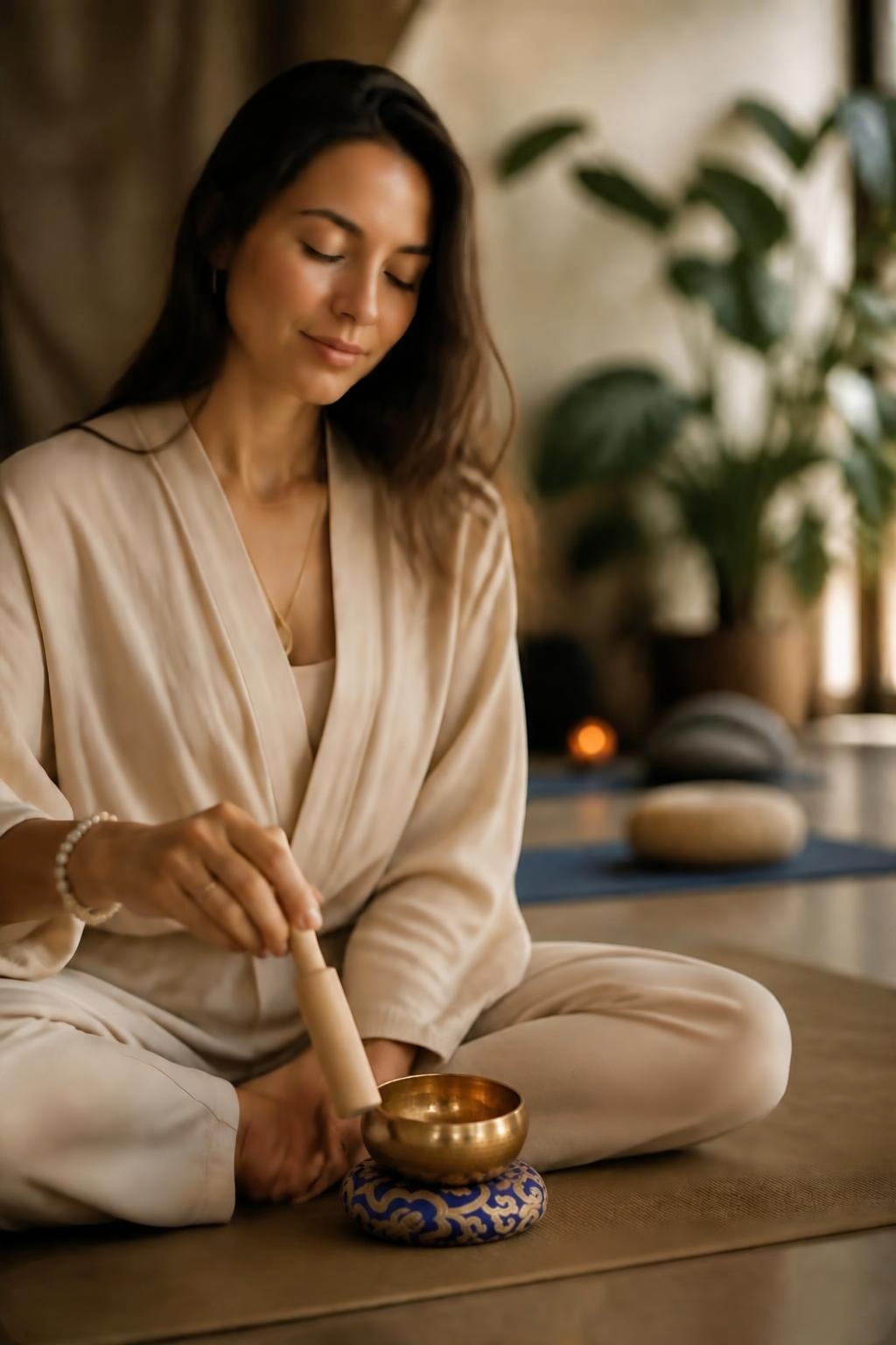 Mini Copper Sound Healing Singing Bowl